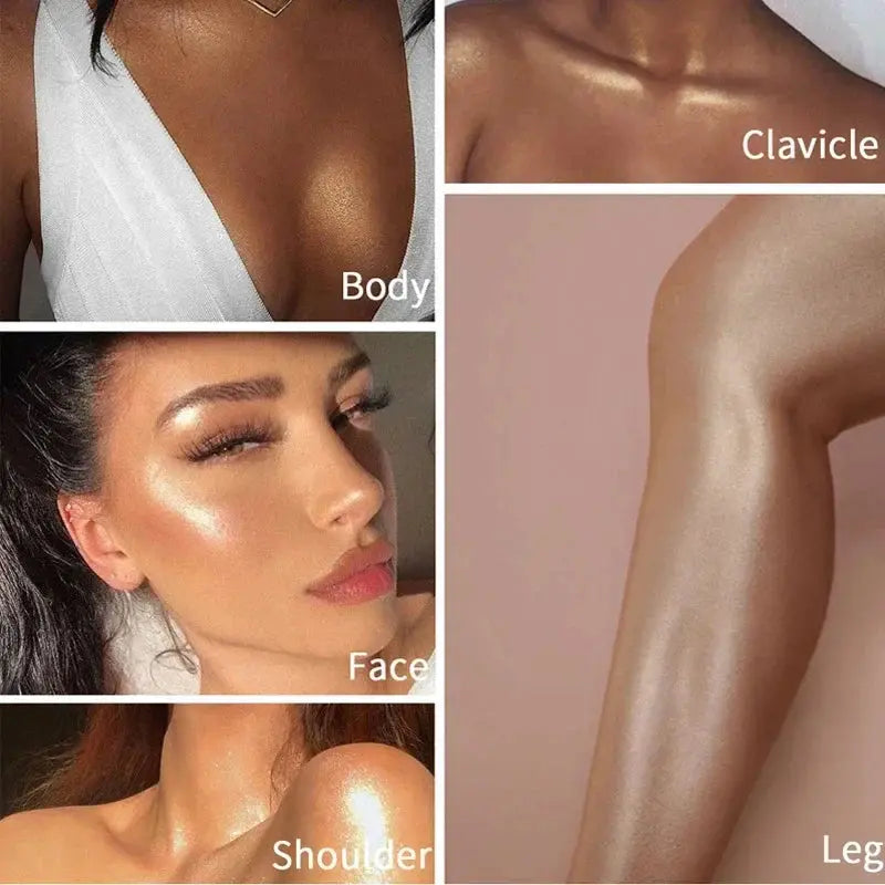 Liquid Highlighter Body Shimmer for Radiant Skin Shine - Love Salve